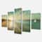 Designart - Coastal Pastel Horizon - Nautical & Coastal Canvas Art
